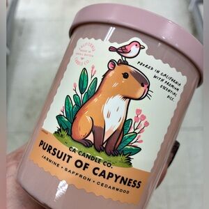 Pursuit of Capyness Candle